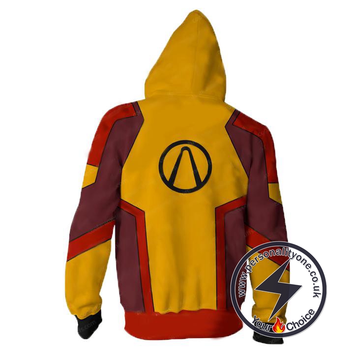Borderlands Hoodies - Borderlands Zip Up Hoodie Jacket